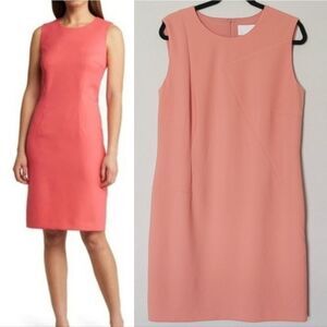 BOSS Elegant Peach Sleeveless Dress M